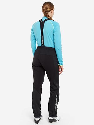 Превью Лыжные брюки Брюки лыжные FISCHER Softshell Light W Чёрный